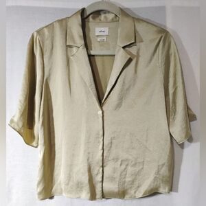 Wilfred Cropped Button Up Shirt